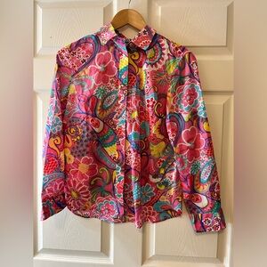 Talbot Shirt Multicolor button down size 2